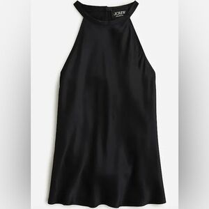 J Crew Collection Amber top in luster crepe